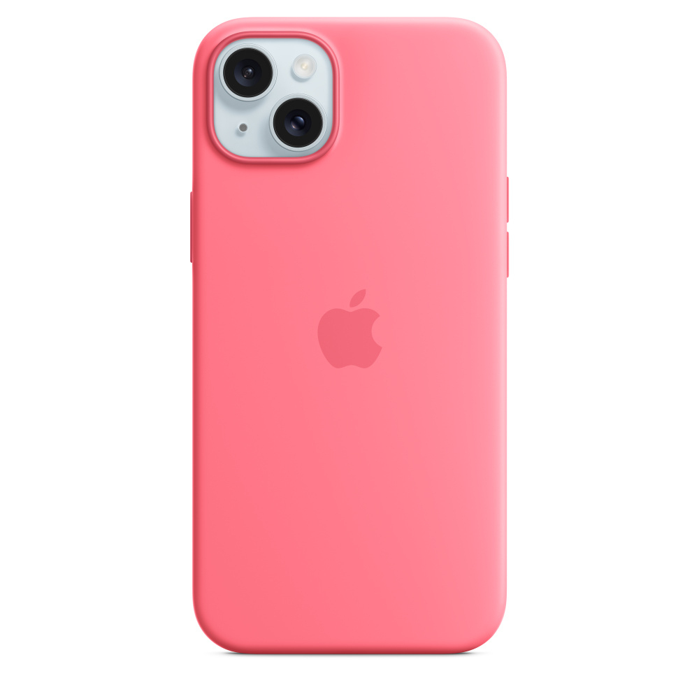 Apple Silicone Case with MagSafe (iPhone 15 Plus) - Image 1