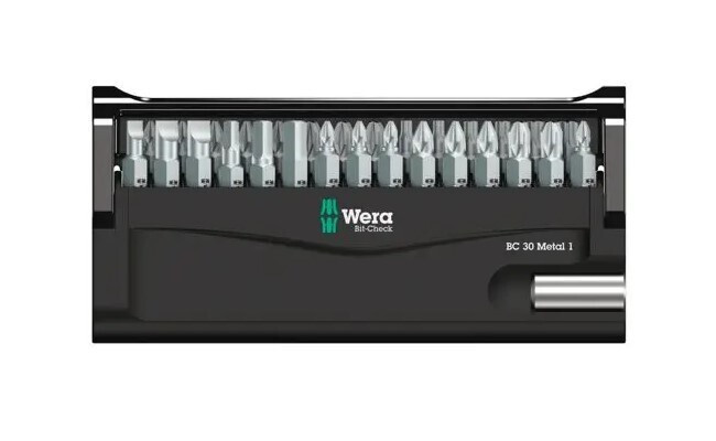 Wera Μύτη Κατσαβιδιού Bit-check 30 Metal 1 Sb
