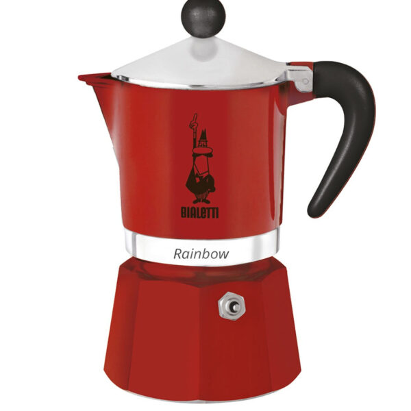 Bialetti Rainbow Μπρίκι Espresso 6cups Ασημί