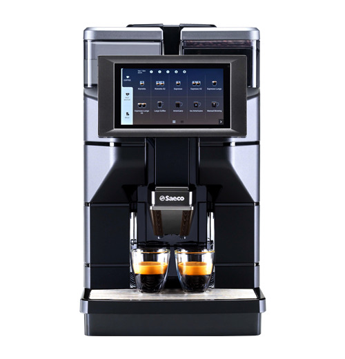 Saeco Magic B2 Αυτόματη με Μύλο Άλεσης Ασημί