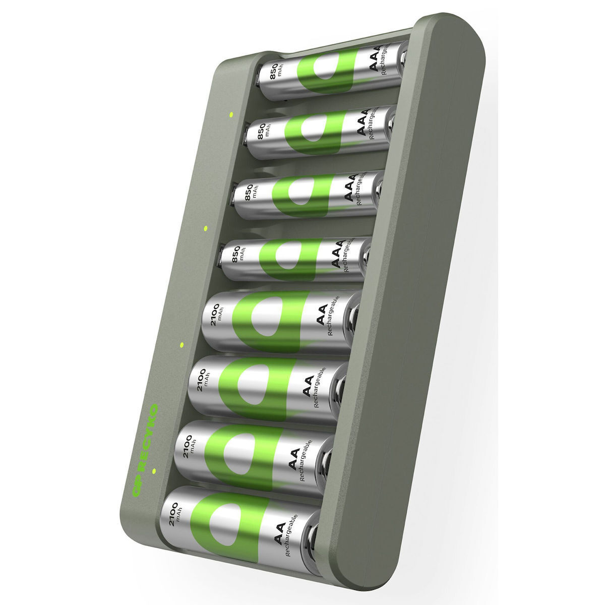 GP Batteries ReCyko E821 Φορτιστής 8 Μπαταριών Ni-MH Μεγέθους AA
