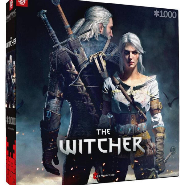 Wiedmin: Geralt & Ciri Puzzle 2D 1000pcs
