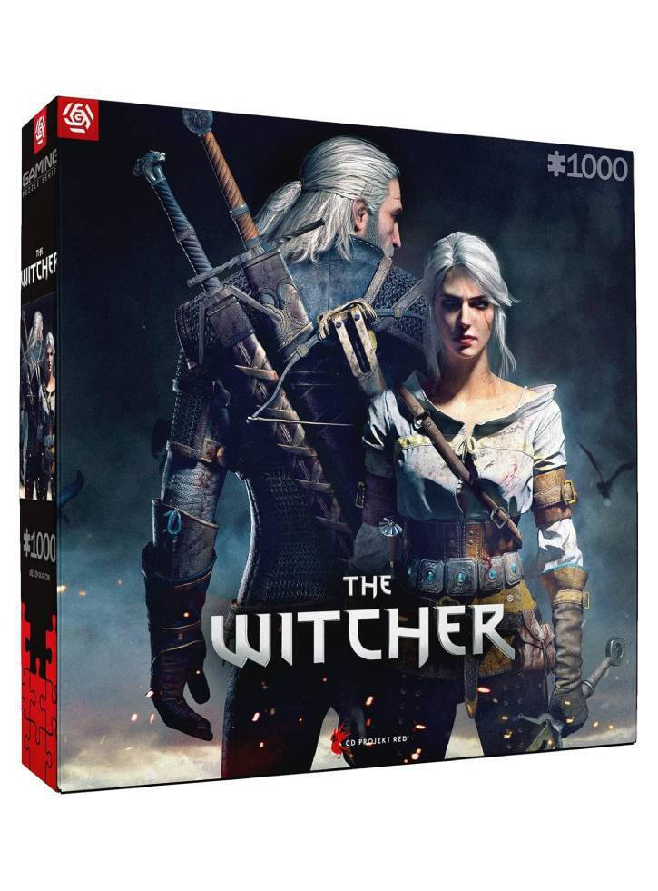 Wiedmin: Geralt & Ciri Puzzle 2D 1000pcs