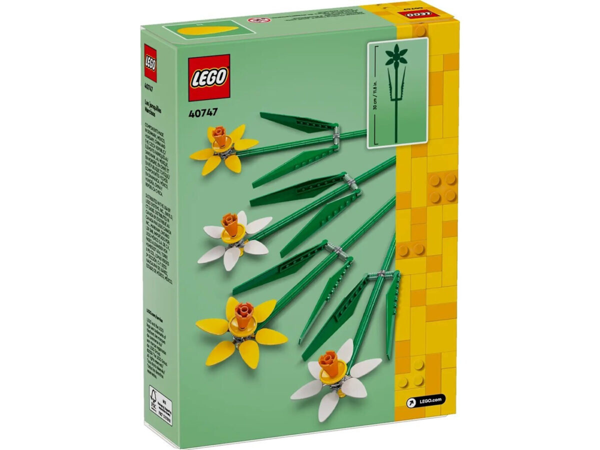 Lego Botanical Collection Daffodils για 8+ Ετών 216τμχ - Image 4