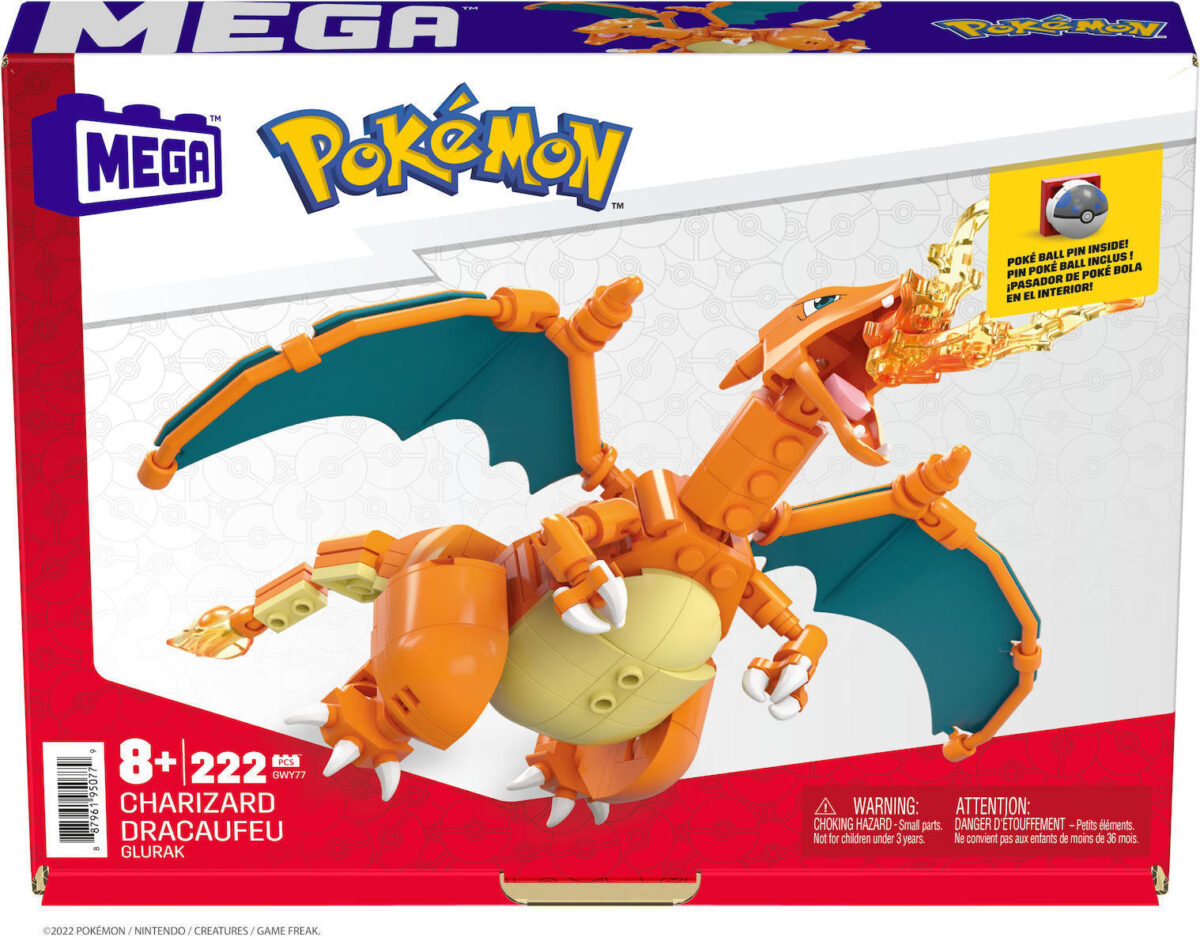 Mega Bloks Charizard Construction Toys για 8+ Ετών 222τμχ - Image 5