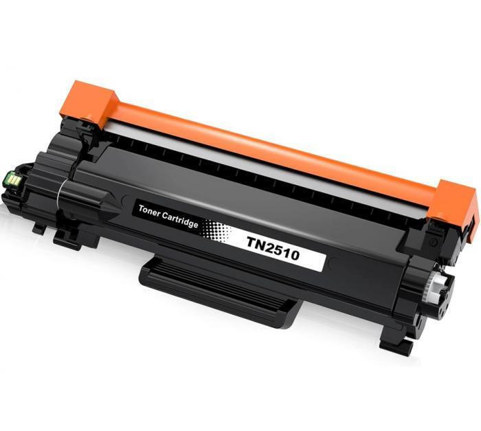 Premium Συμβατό Toner για Laser Εκτυπωτή Brother TN-2510 1200 Σελίδων Μαύρο με Chip