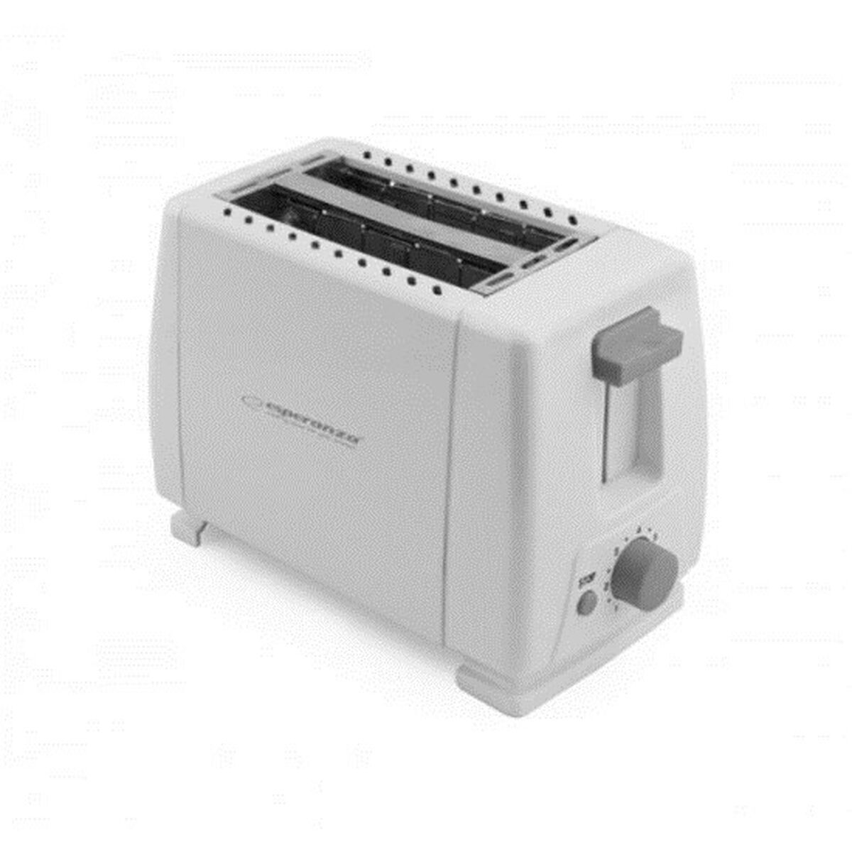 Esperanza Φρυγανιέρα 2 Θέσεων 700W Λευκή