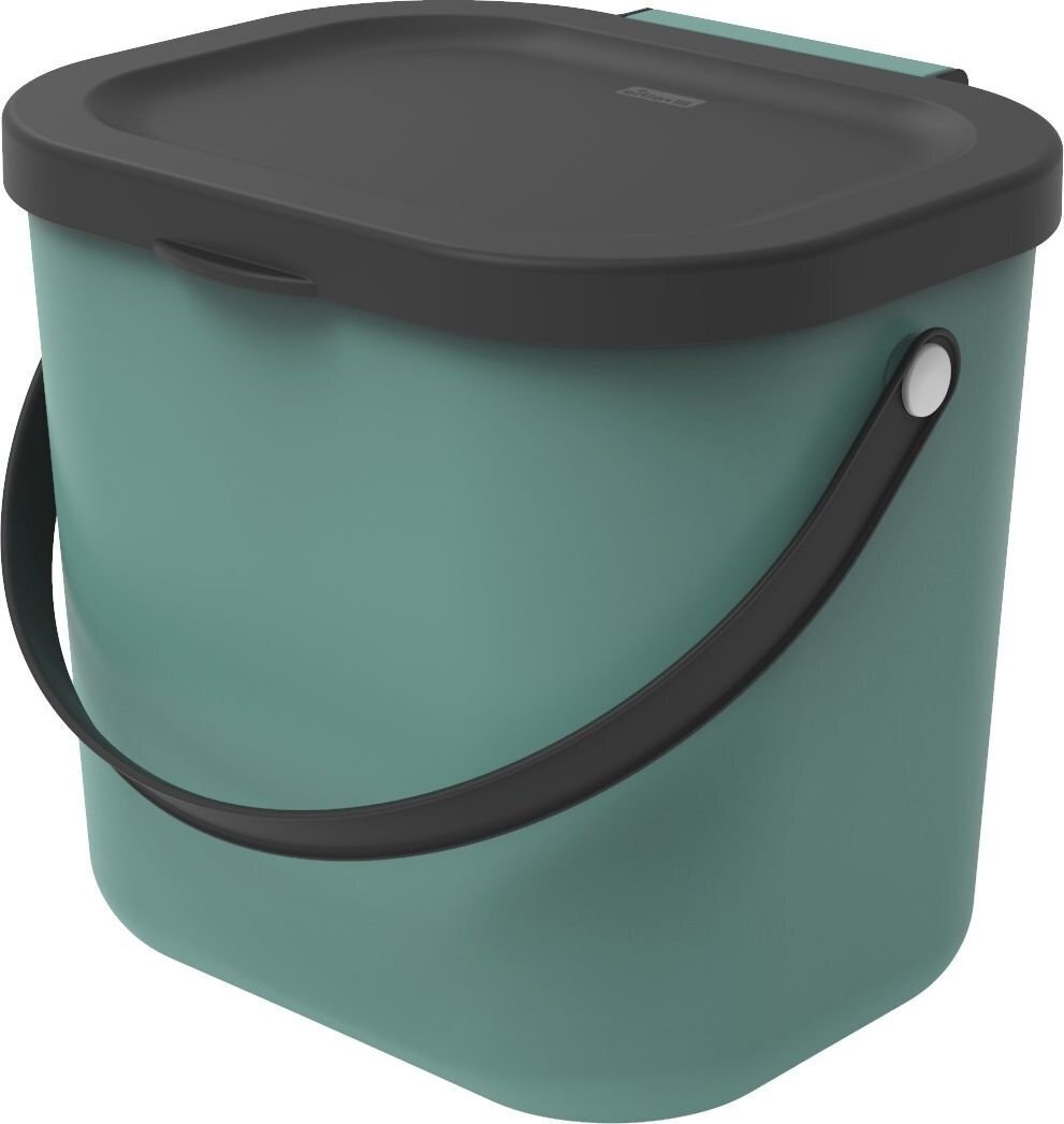 Rotho Babydesign Πλαστικό Καλάθι Αχρήστων 6lt Πράσινο 20x20.8x23.5cm