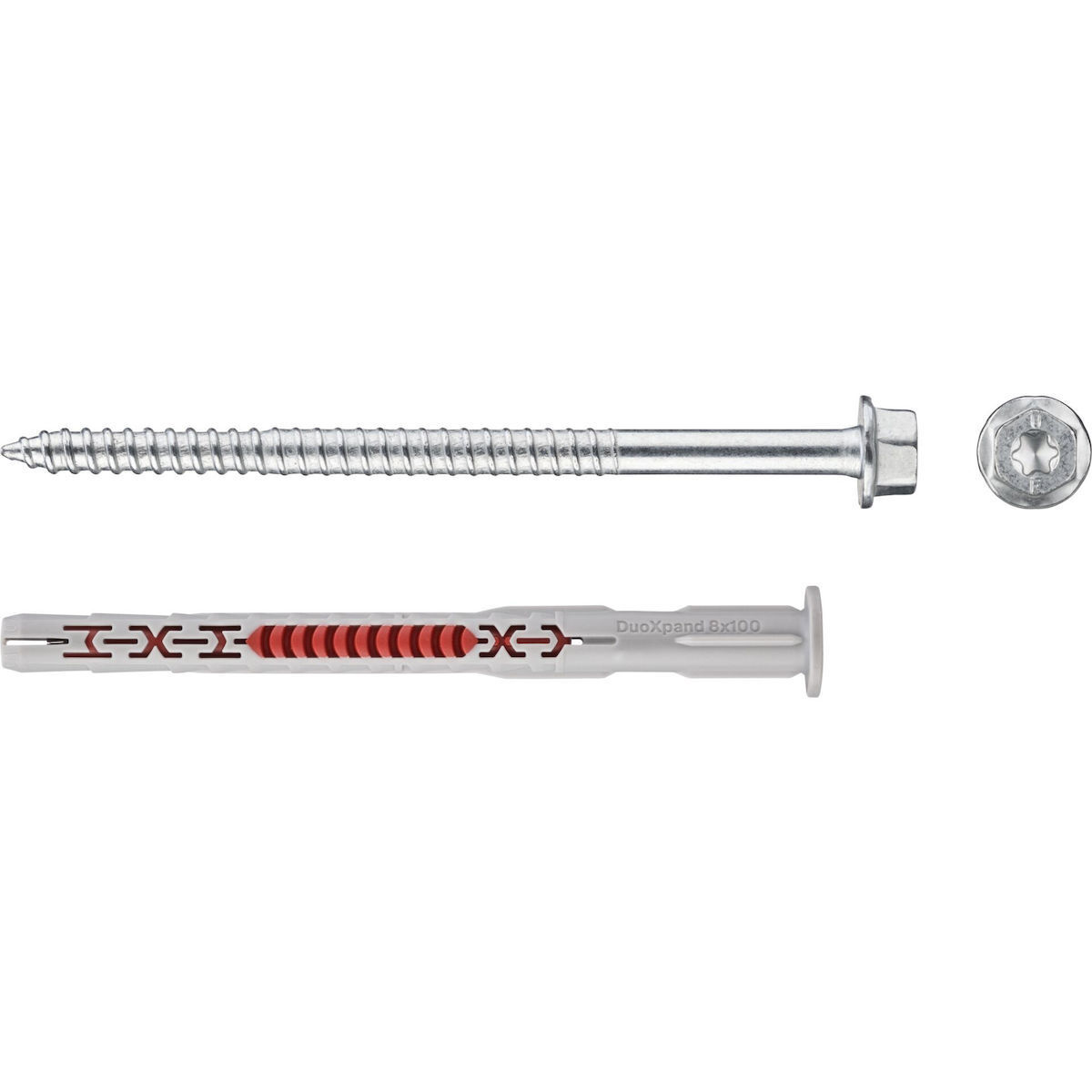 Fischer Duoxpand Ούπα Πλαστικό 8x100mm 562153