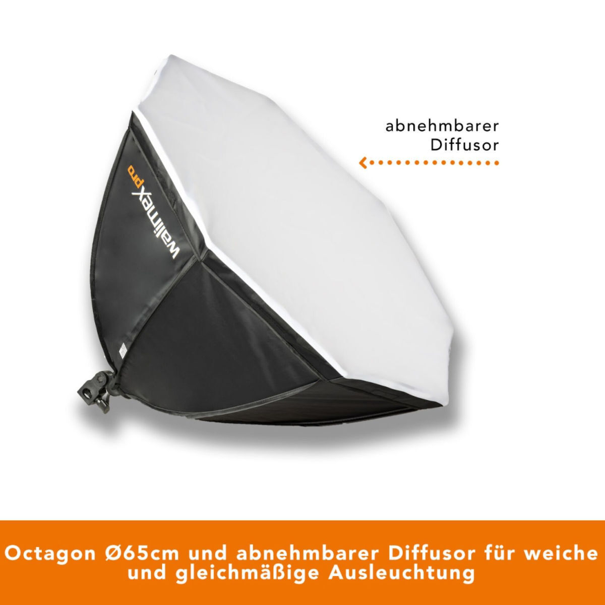 20240418114856_03e2973c Walimex Pro Octagon LED Light 3000-6000K 60W - Image 3