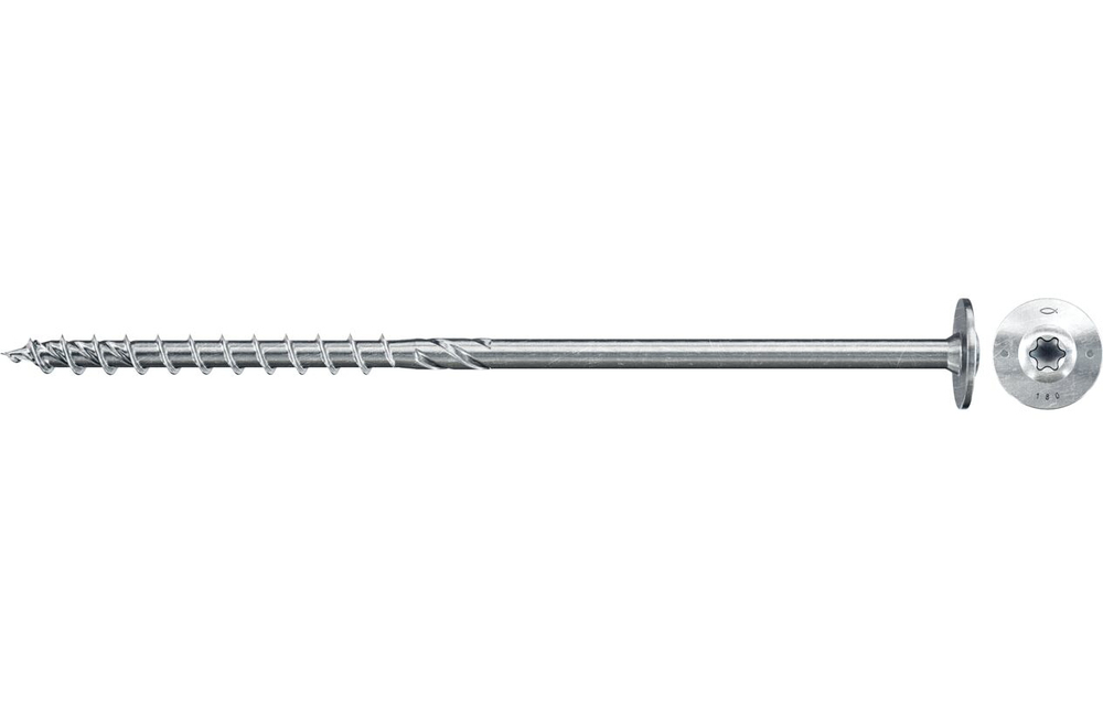 Fischer Ξυλόβιδα με Διάμετρο M8 και Μήκος 180mm Powerfast Ii
