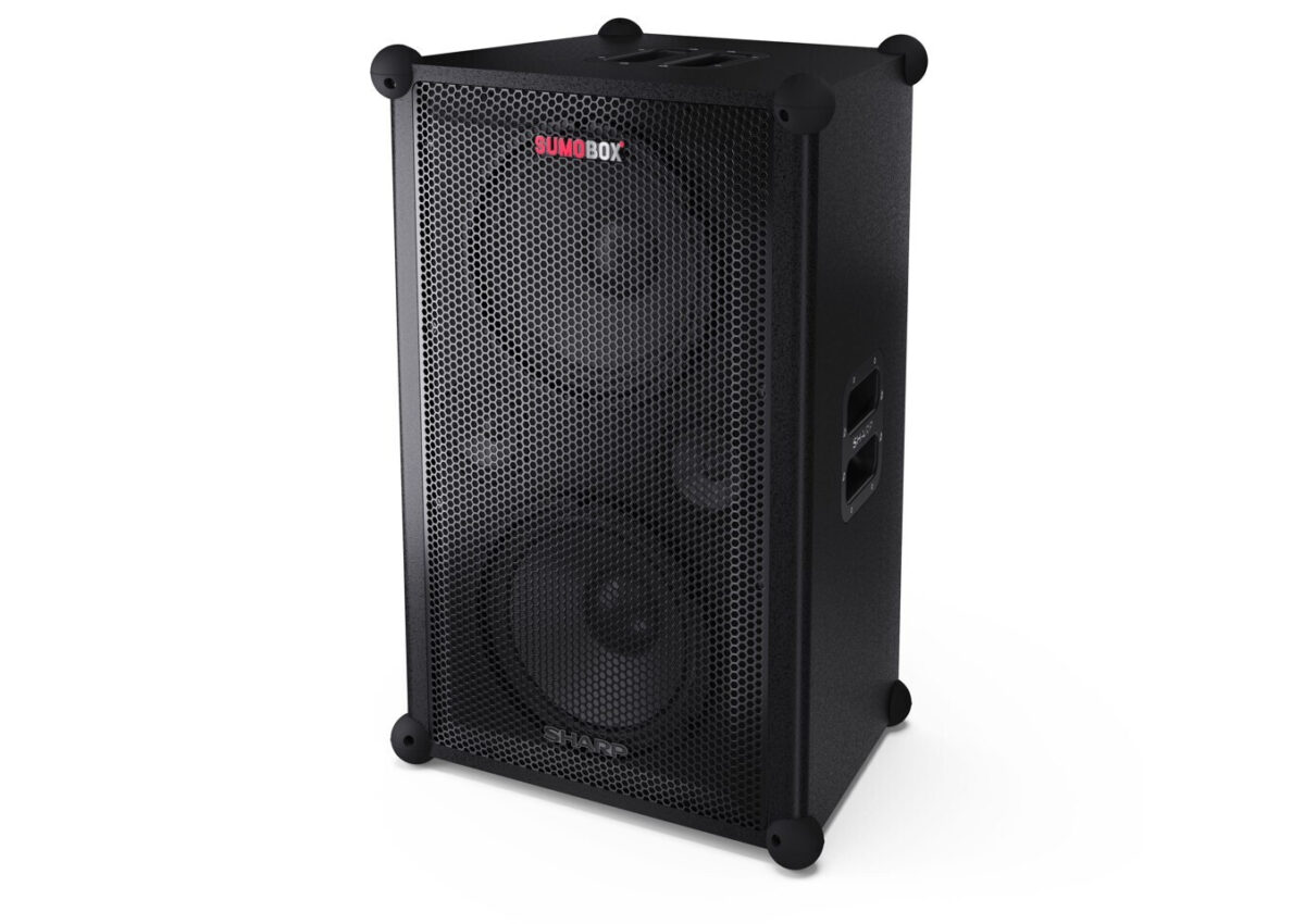 Sharp Ηχείο με λειτουργία Karaoke SumoBox Pro σε Μαύρο Χρώμα - Image 1