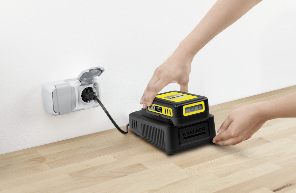 Karcher Σετ Μπαταρίας Λιθίου 18V με Φορτιστή 2.445-062.0 - Image 3