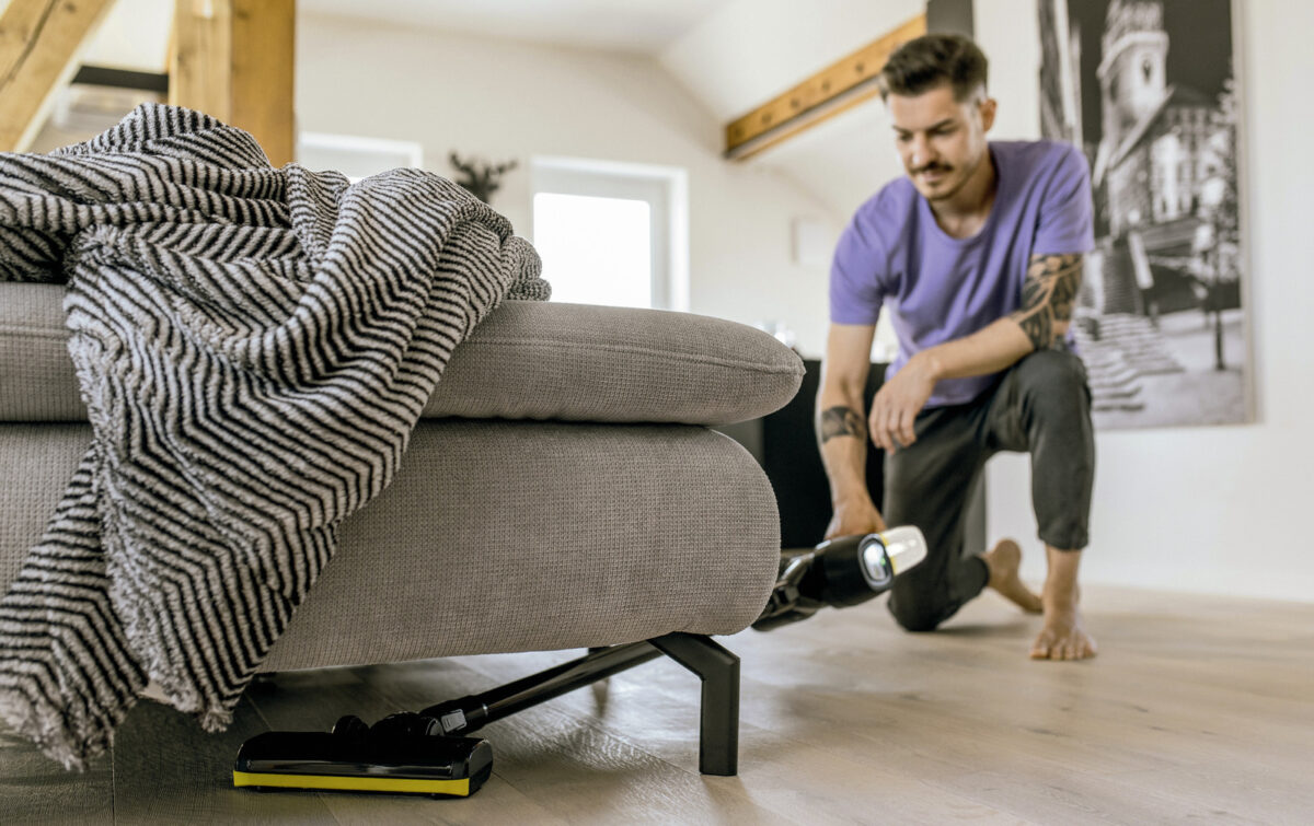 Karcher Vc 4 Cordless Myhome Επαναφορτιζόμενη Λευκή - Image 6