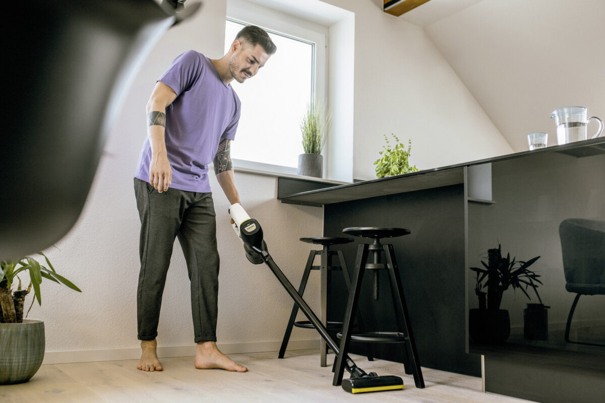 Karcher Vc 4 Cordless Myhome Επαναφορτιζόμενη Λευκή - Image 2