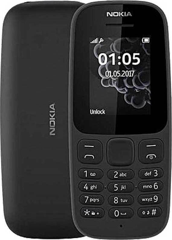 Nokia 105 (2019) Dual SIM Κινητό με Κουμπιά - Image 1