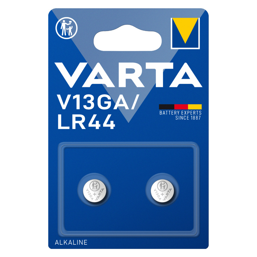 Varta Professional Electronics V13GA Αλκαλικές Μπαταρίες Ρολογιών LR44 1.5V 2τμχ - Image 1