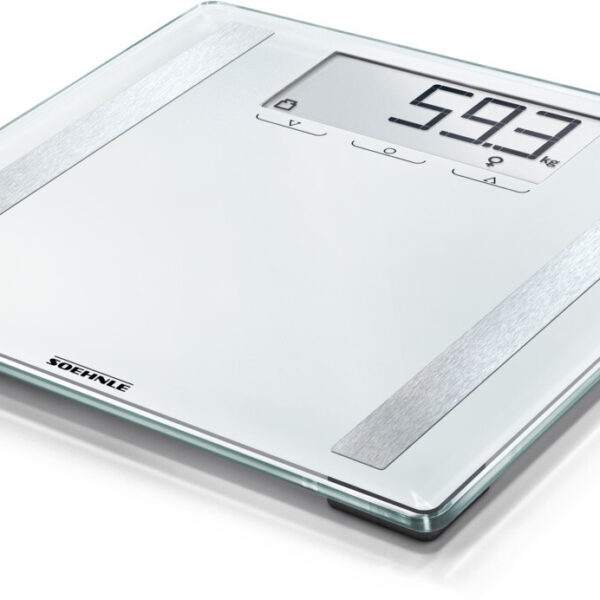 Soehnle Shape Sense Control 200 Ψηφιακή Ζυγαριά με Λιπομετρητή σε Λευκό χρώμα