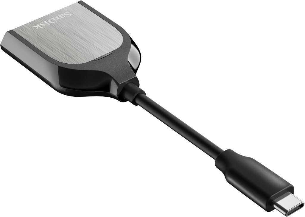 Sandisk Extreme Pro Card Reader USB 3.0 Type-C για SD Γκρι - Image 1