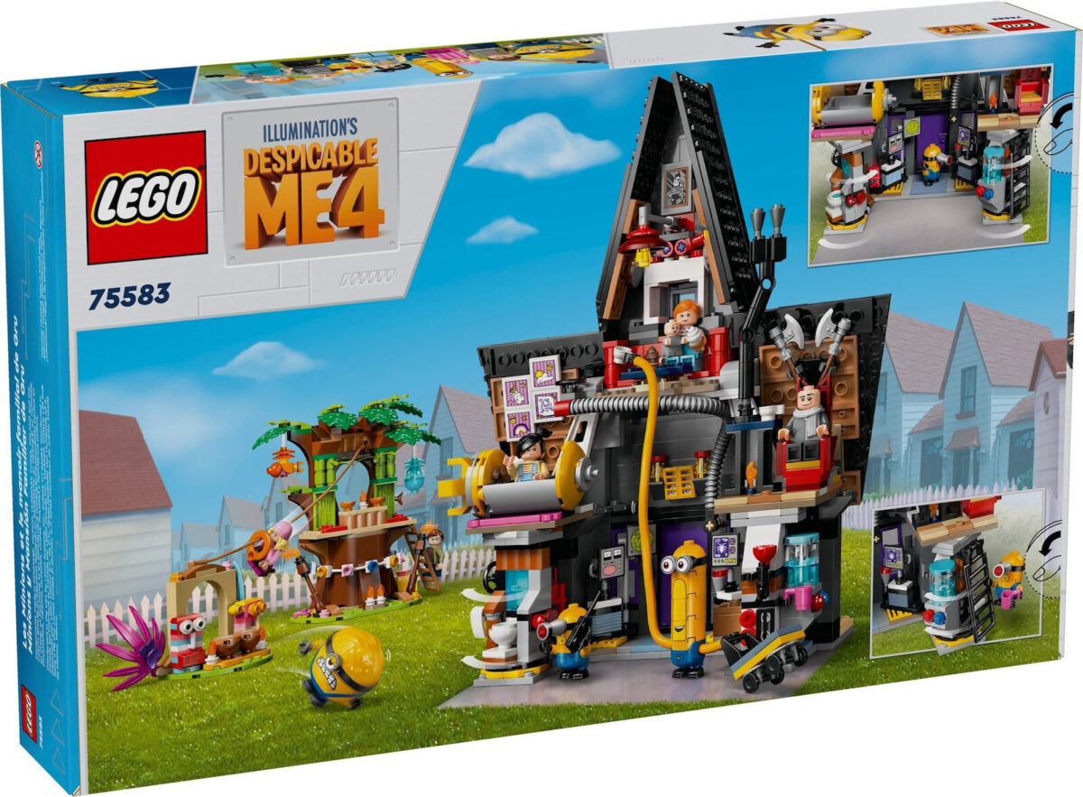 Lego Minions Gru's Family Mansion για 8+ Ετών 868τμχ - Image 1