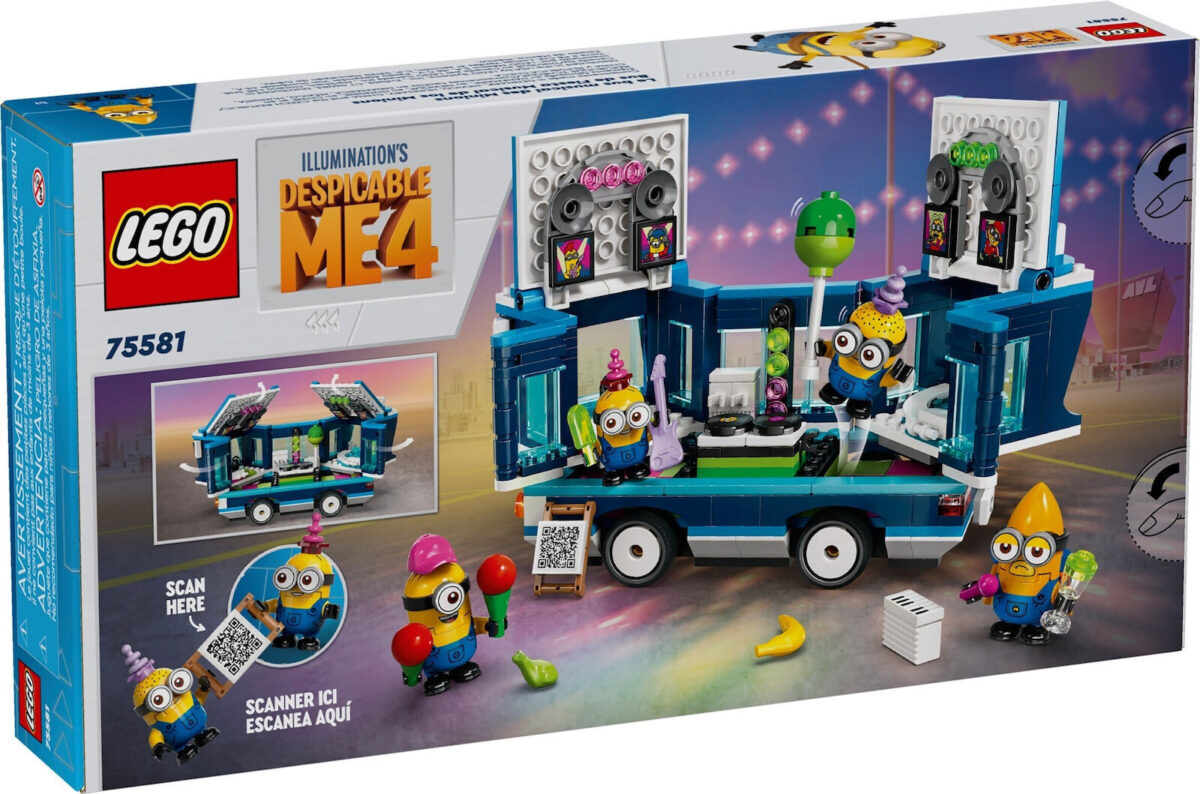 Lego Minions Music Party Bus για 7+ Ετών 379τμχ - Image 1