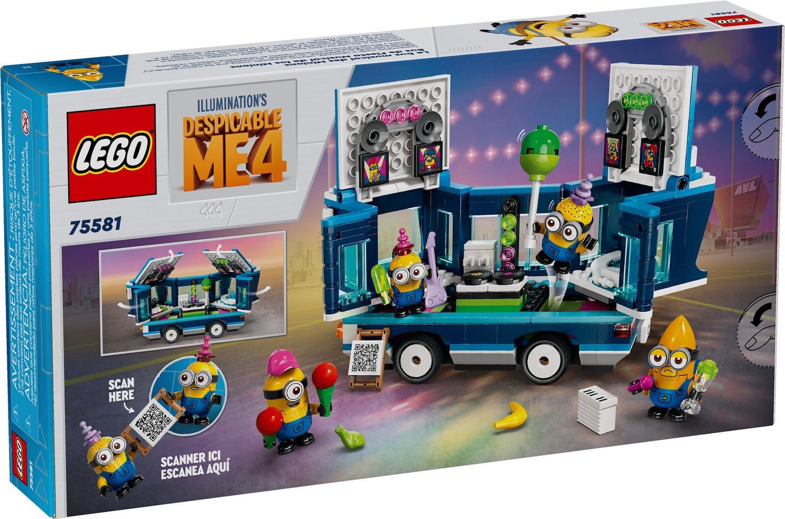 20240513153324_lego_minions_music_party_bus_gia_7_eton_379tmch_75581 Lego Minions Music Party Bus για 7+ Ετών 379τμχ - Image 1