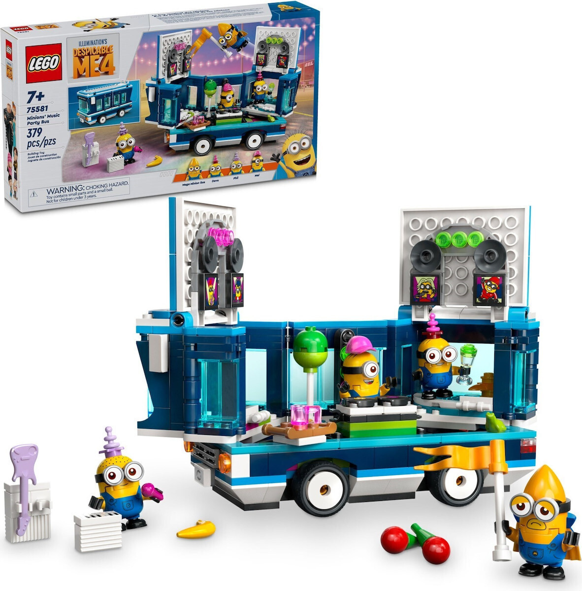 20240513153327_b392fe35 Lego Minions Music Party Bus για 7+ Ετών 379τμχ - Image 2