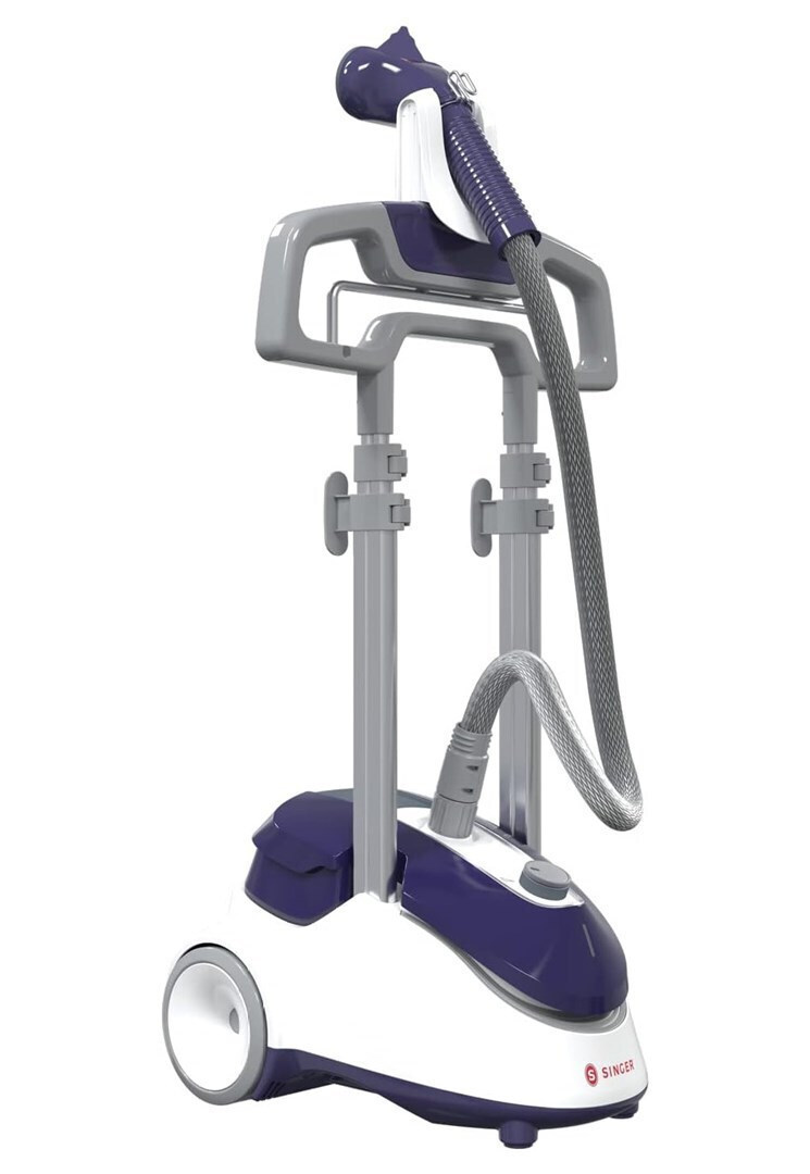 Singer Steamworks Pro 2.0 Ατμοκαθαριστής Ρούχων Δαπέδου 1500W με Δοχείο 2.5lt Μωβ