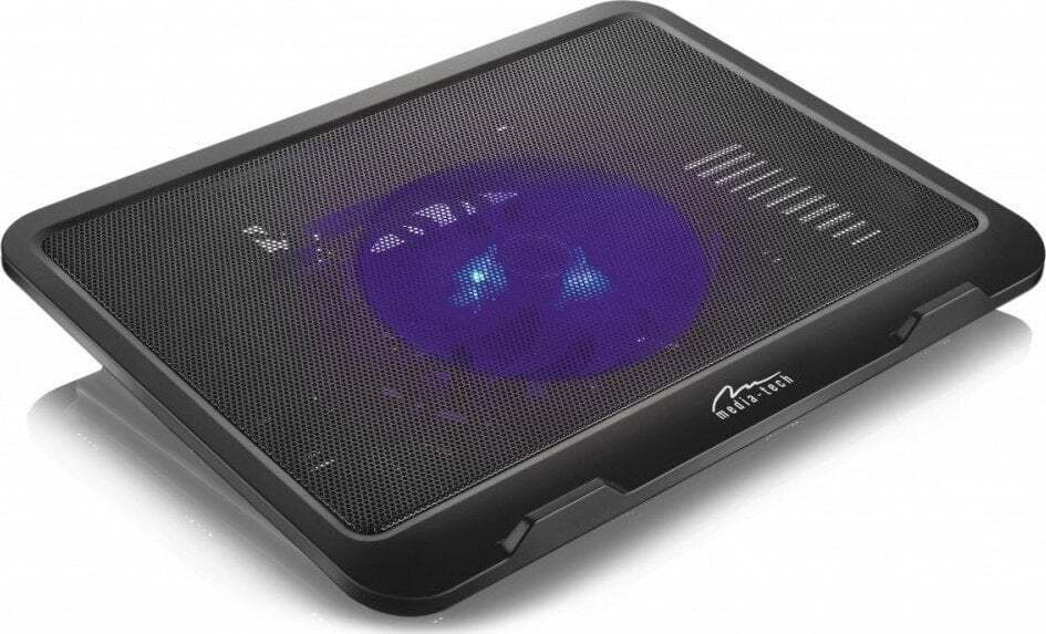 Media-Tech Cooling Pad με 1 Ανεμιστήρα και Φωτισμό (MT2660)