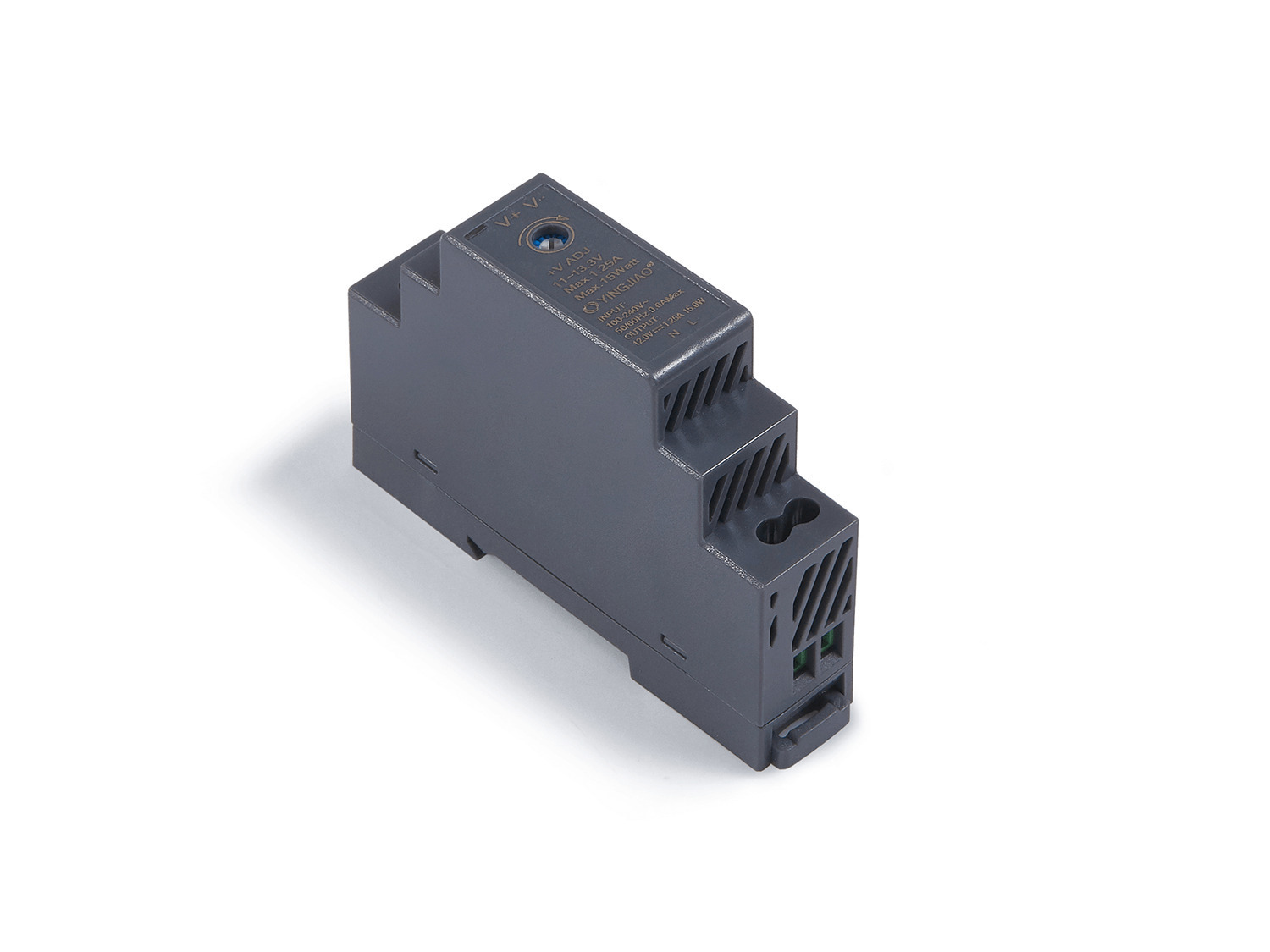 Τροφοδοτικό Ράγας με Έξοδο 12V και Ισχύ 15W 1.25A
