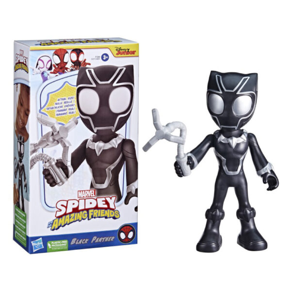 Φιγούρα Δράσης Saf Supersized Hero Black Panther Spider-Man για 3+ Ετών 22εκ.