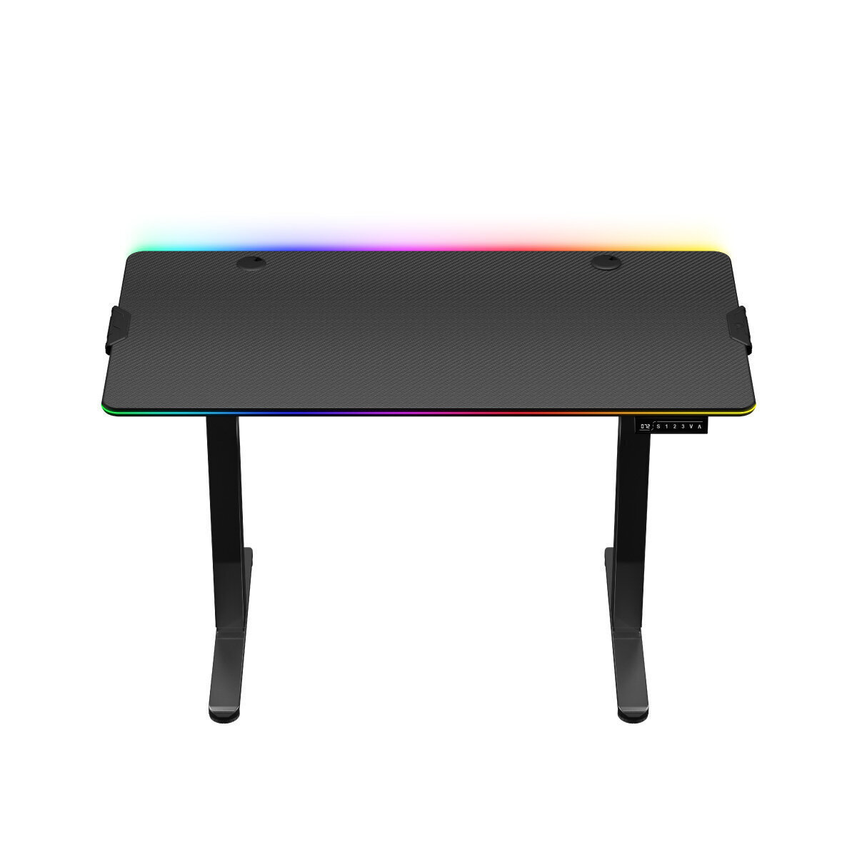20240531124611_97c1925a Ηλεκτρικό Γραφείο Hero 8.2 RGB με Ρυθμιζόμενο Ύψος & LED 120x60x72εκ. Black - Image 6