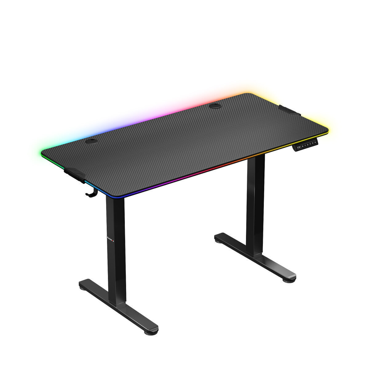 20240531124619_89163471 Ηλεκτρικό Γραφείο Hero 8.2 RGB με Ρυθμιζόμενο Ύψος & LED 120x60x72εκ. Black - Image 7