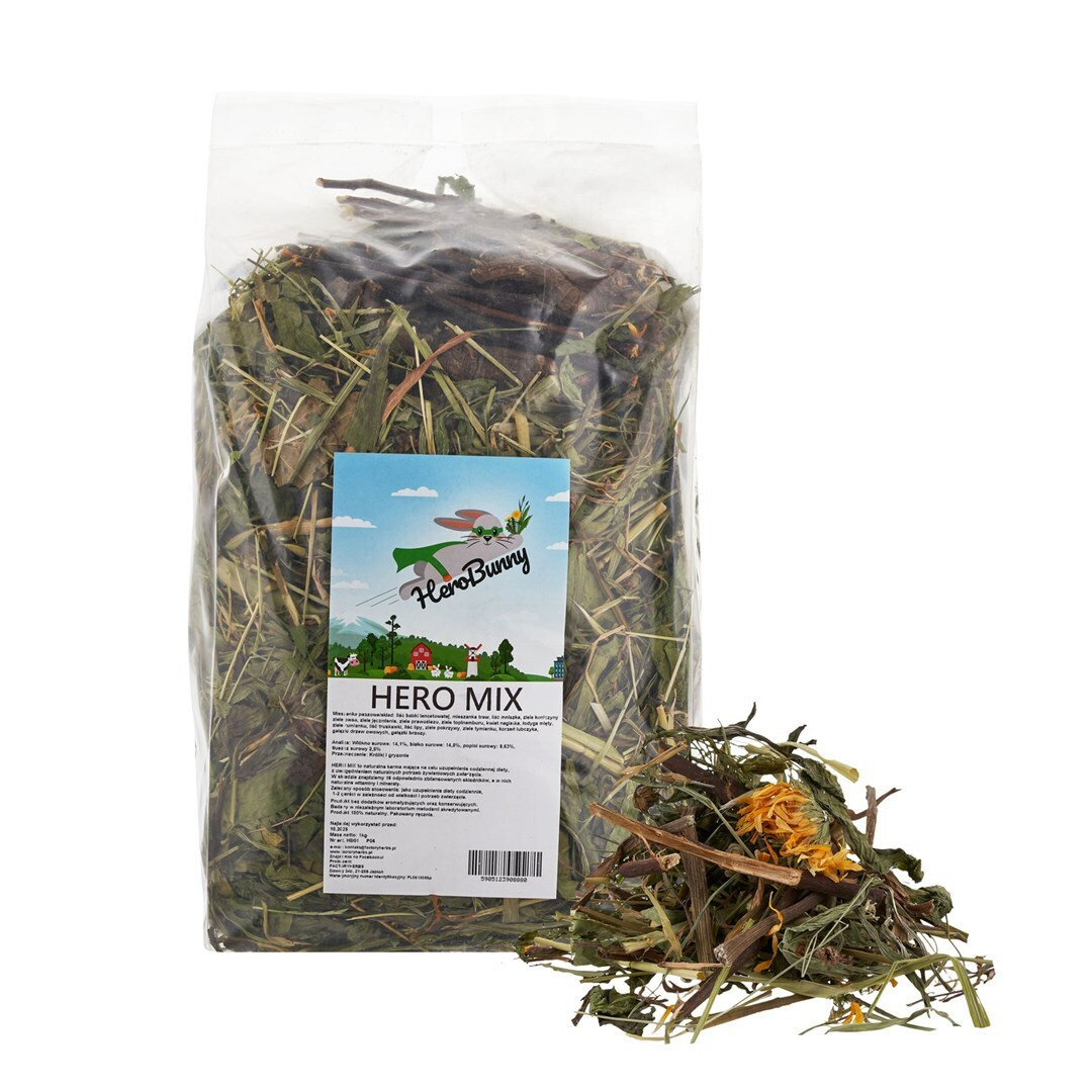 Factoryherbs Λιχουδιά για Κουνέλι Factoryherbs Hero 1kg