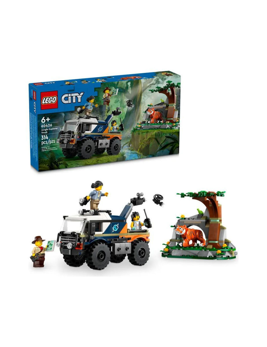 Lego City Jungle Explorer Off-road Truck για 6+ Ετών 314τμχ - Image 1