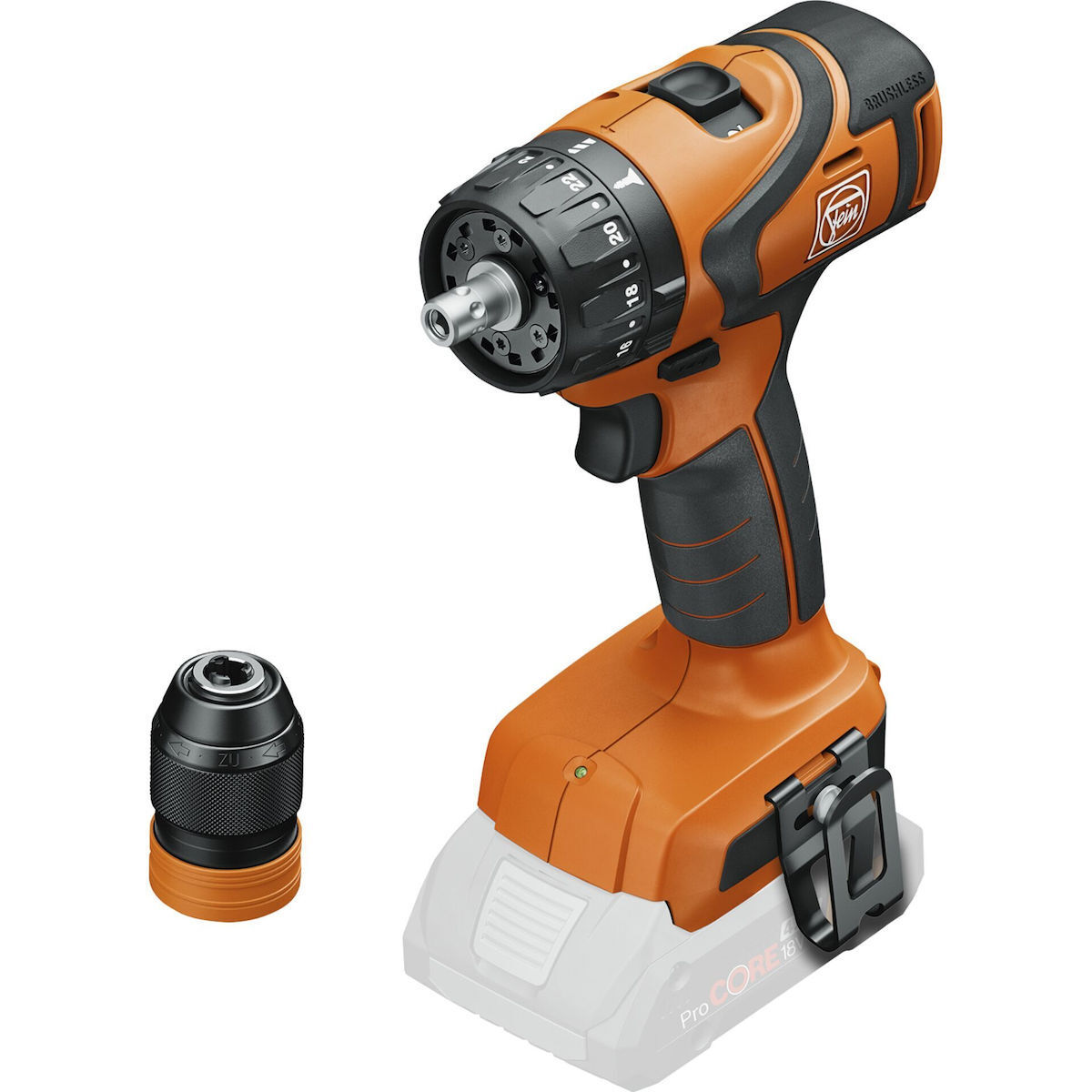 Fein 18 Q Κρουστικό Δραπανοκατσάβιδο Μπαταρίας Brushless