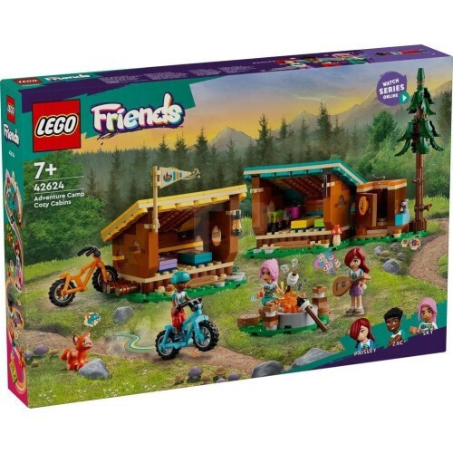 Lego Friends Adventure Camp Cozy Cabins για 7+ Ετών 437τμχ