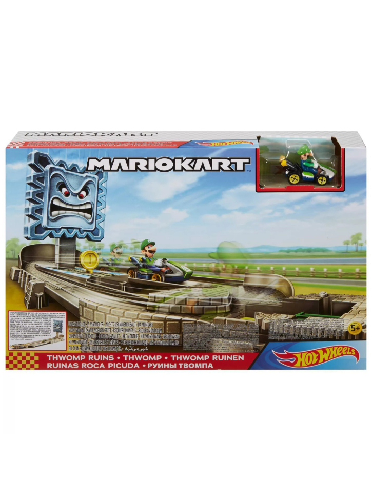 Hot Wheels Αυτοκινητάκι Mariokart Thwomp Ruins Track Set για 5+ Ετών - Image 1