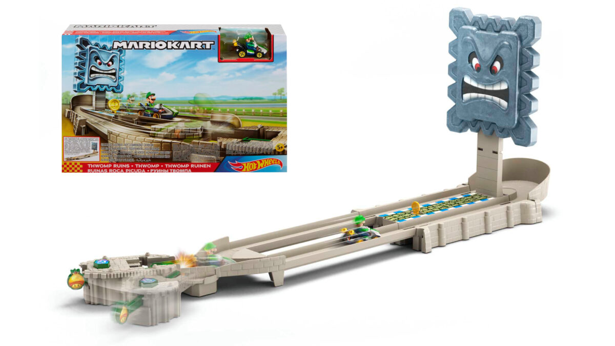 Hot Wheels Αυτοκινητάκι Mariokart Thwomp Ruins Track Set για 5+ Ετών - Image 3