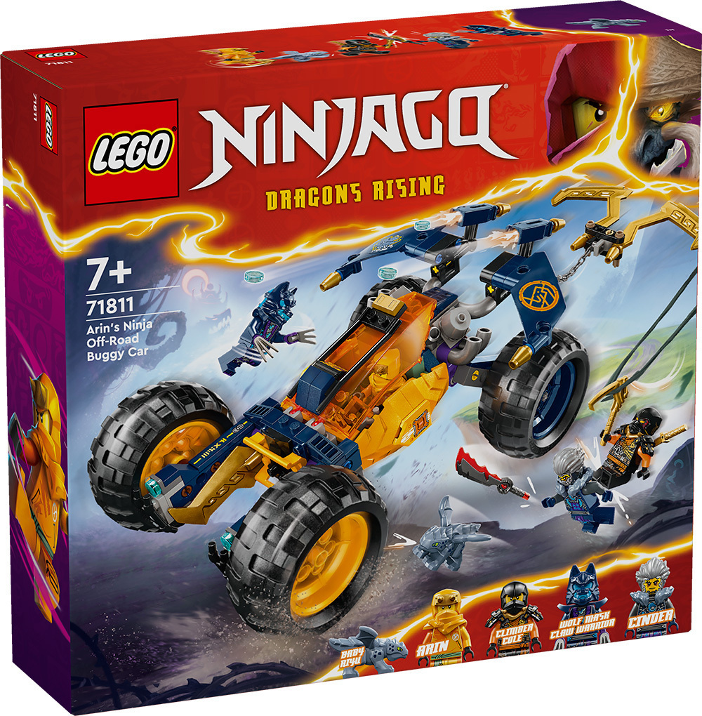 Lego Ninjago Arin's Ninja Off-Road Buggy Car για 7+ Ετών 267τμχ - Image 1