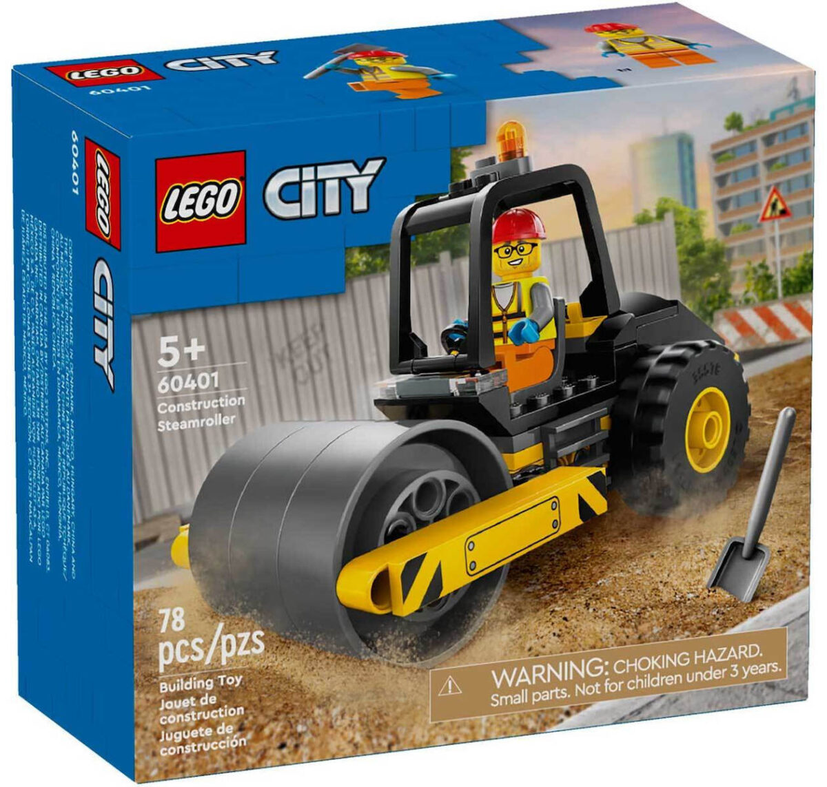 Lego City Construction Steamroller για 5+ Ετών - Image 3