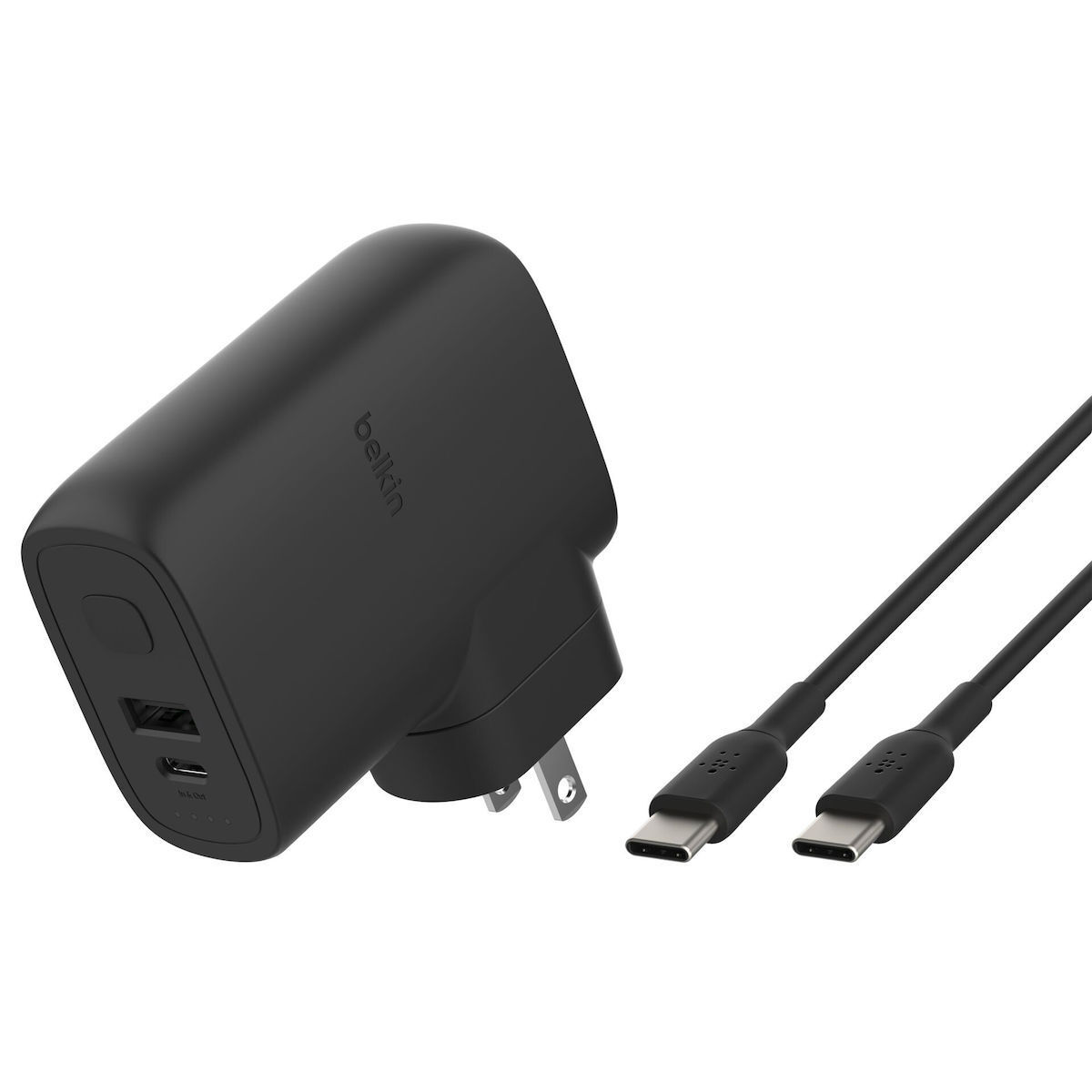 Belkin BOOST Charge Hybrid Dual Charger + Power Bank 5K USB-C 25W με Καλώδιο USB-C - USB-C