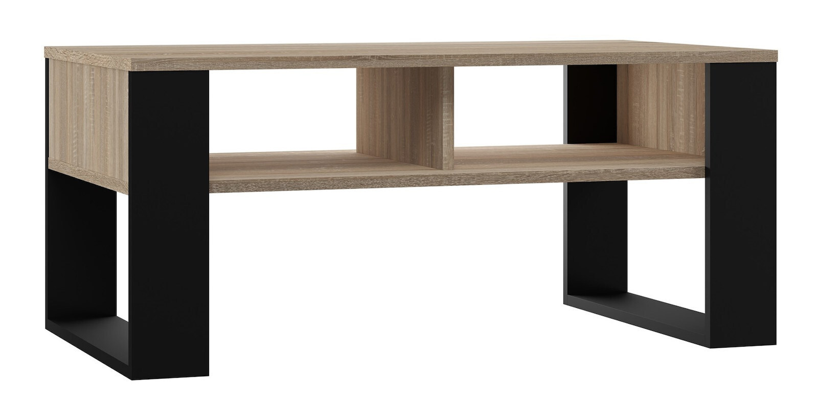 Τραπεζάκι Σαλονιού Modern 2p Son Cz 90x58x50cm Μπεζ