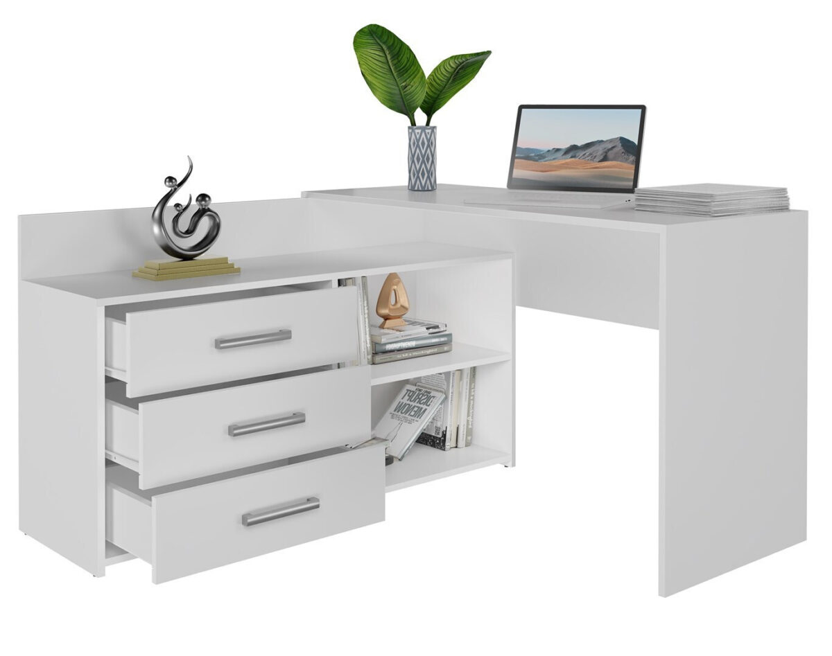 Γωνιακό Γραφείο Dany 120x120x75εκ. - Image 3