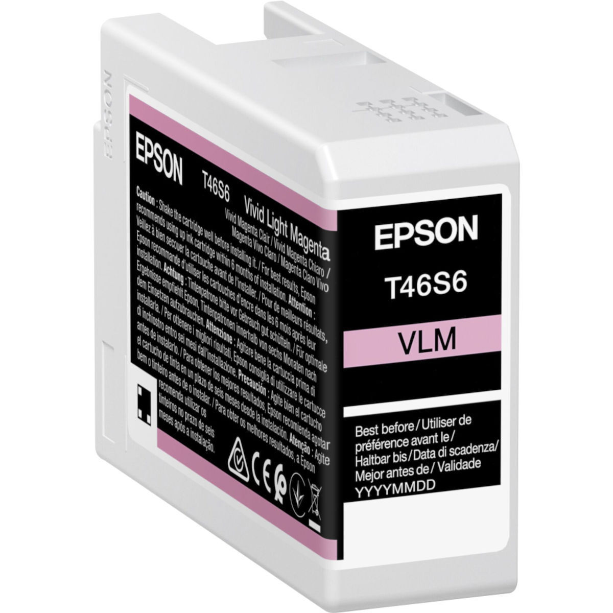 Epson UltraChrome PRO T46S60N Γνήσιο Μελάνι Εκτυπωτή InkJet Vivid Ματζέντα (C13T46S60N)