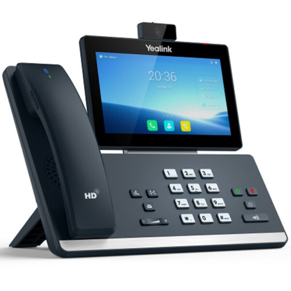 Yealink T58W Pro with camera Ενσύρματο Τηλέφωνο IP 16 γραμμών Μαύρο