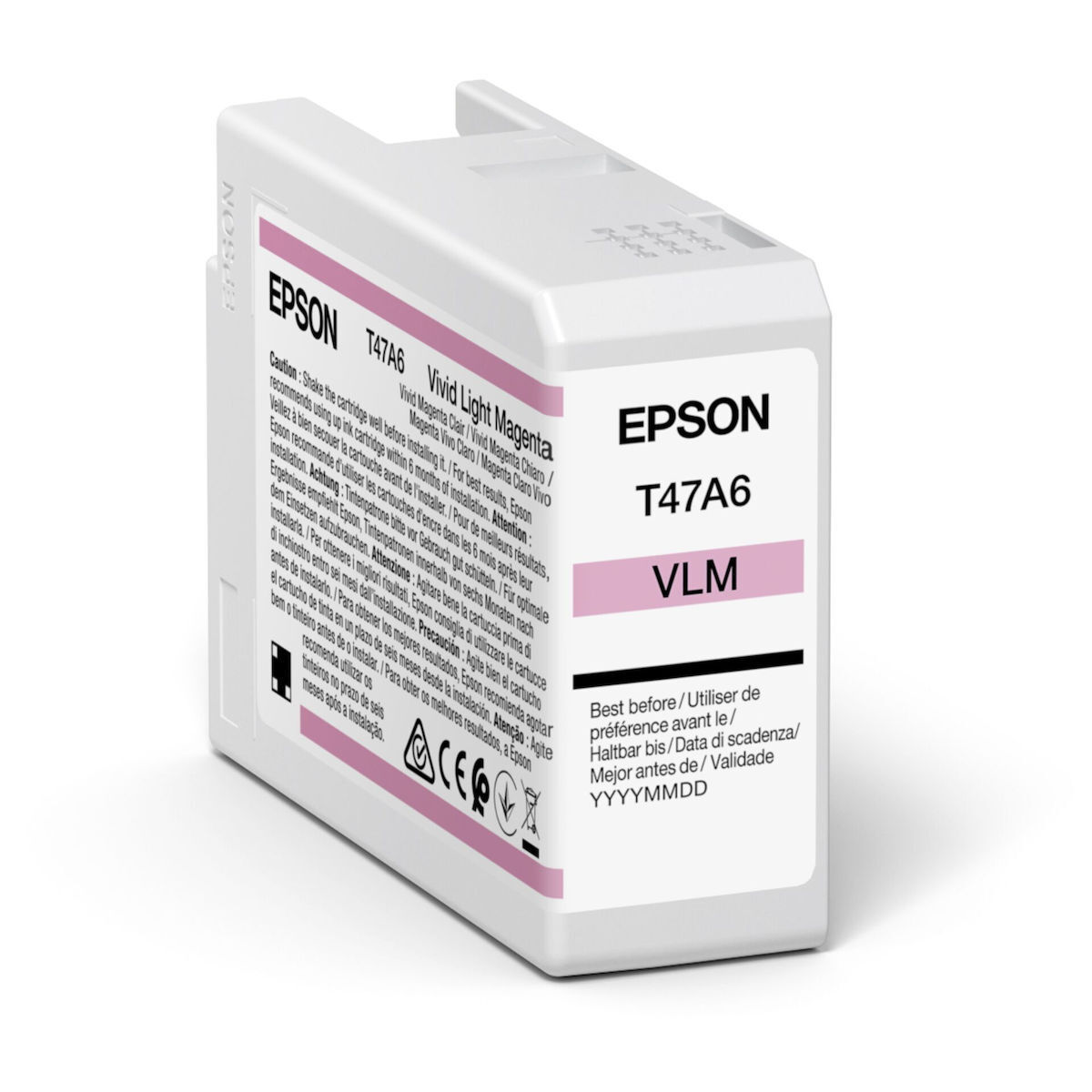Epson T47A6 Ultrachrome PRO 10 Γνήσιο Μελάνι Εκτυπωτή InkJet Ανοιχτό Ματζέντα (C13T47A60N)