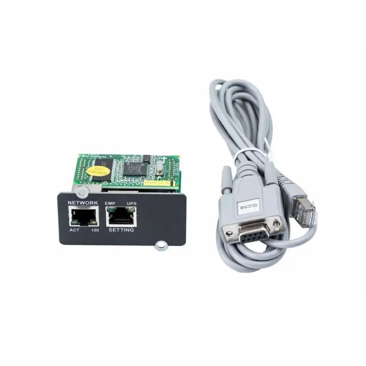 Accessory Abb Mini Winpower Snmp Card Powervalue 11t G2 1-3k Only Includes Sps Software Supports Snmp - Image 1