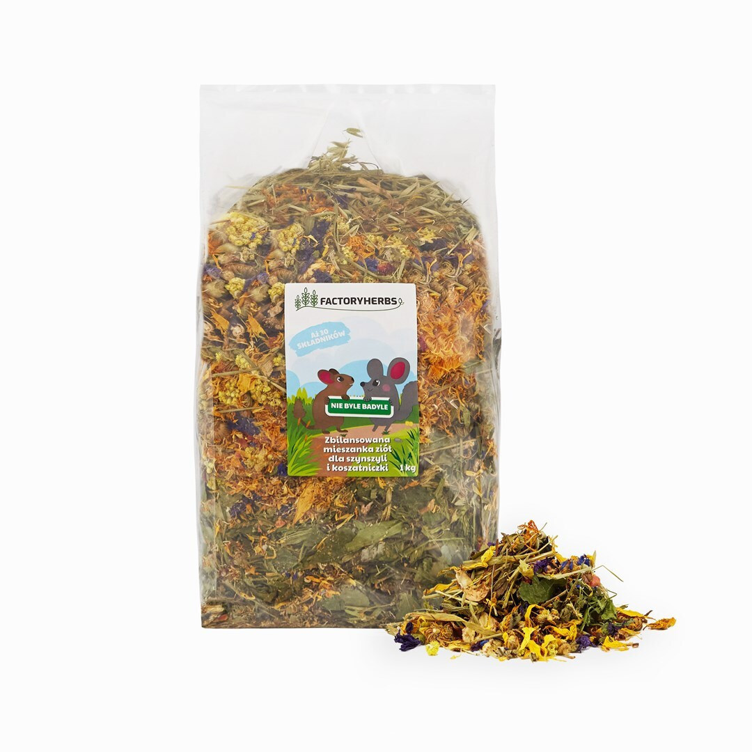 Factoryherbs Λιχουδιά για Ντέγκου / Τσιντσιλά 1kg