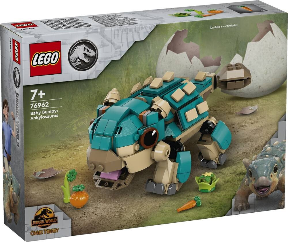 Lego Jurassic World Baby Bumpy Ankylosaurus για 7+ Ετών 358τμχ - Image 1